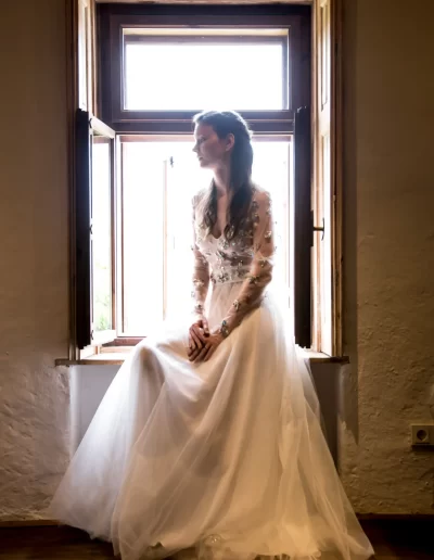 drámai világítás készülődés során