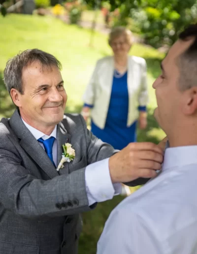 Vőlegény készülődés